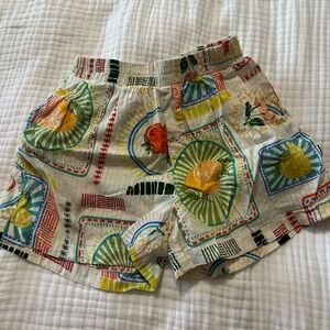Colorful Patterned Women's Shorts